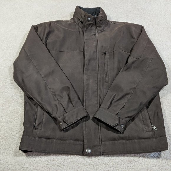 Michael Kors men's hooded‎ lined coat, soft shell - Picture 3 of 15